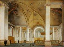 The Nieuwe Kerk in Haarlem-Pieter Saenredam-Giclee Print