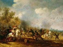 The Battle of White Mountain Near Prague on 7-8 November 1620-Pieter Snayers-Framed Giclee Print