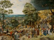 The Flemish Proverbs-Pieter Brueghel the Younger-Giclee Print