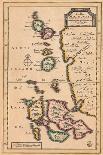 Map of the Molucca Islands (Modern Indonesia), C.1707 (Coloured Engraving)-Pieter Van Der Aa-Mounted Giclee Print