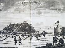 Nassau Fort on Goree Island, Senegal, Port of Call of Dutch West India Company-Pieter Van Der Aa-Giclee Print