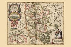 Map of Picardy, France-Pieter Van der Keere-Art Print