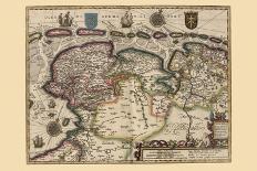 Duchy of Brabant-Pieter Van der Keere-Art Print