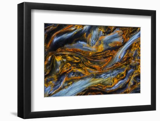 Pietersite from Namibia-Darrell Gulin-Framed Premium Photographic Print