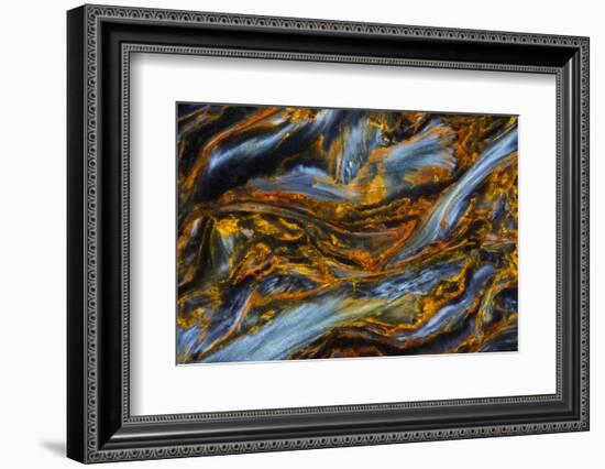 Pietersite from Namibia-Darrell Gulin-Framed Premium Photographic Print