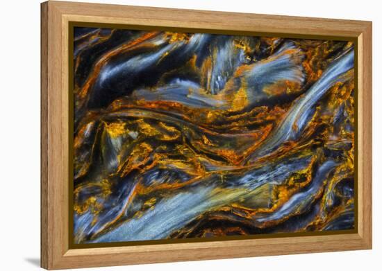 Pietersite from Namibia-Darrell Gulin-Framed Premier Image Canvas