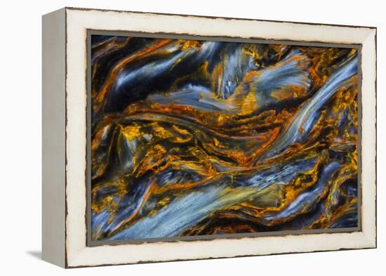 Pietersite from Namibia-Darrell Gulin-Framed Premier Image Canvas