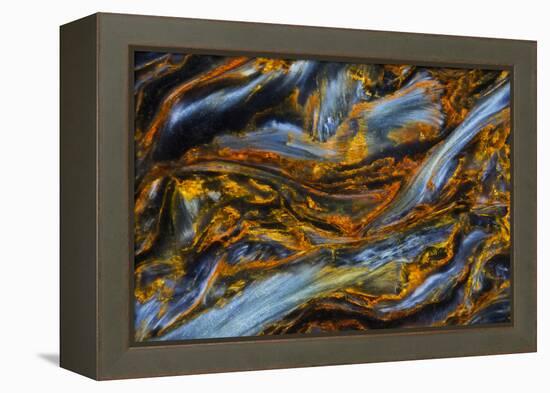 Pietersite from Namibia-Darrell Gulin-Framed Premier Image Canvas