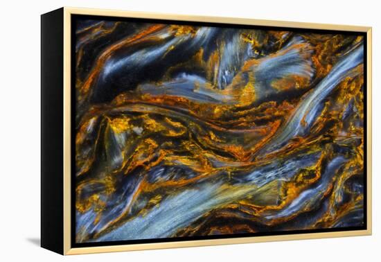 Pietersite from Namibia-Darrell Gulin-Framed Premier Image Canvas