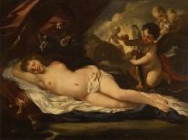 Venus with Putti, Attributed to Pietro Liberi, 1780-1799-Pietro Liberi-Stretched Canvas