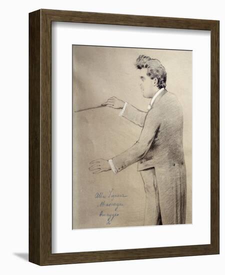 Pietro Mascagni-null-Framed Giclee Print