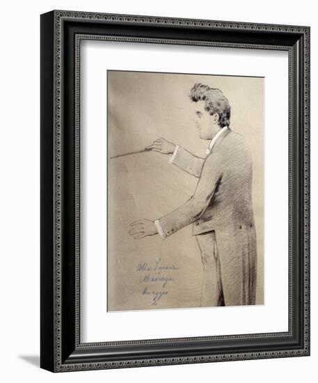 Pietro Mascagni-null-Framed Giclee Print