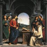 The Evangelist St John-Pietro Perugino-Framed Giclee Print