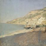 Amalfi Beach-Pietro Sorri-Laminated Giclee Print