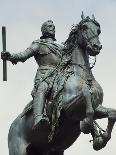 Spain, Madrid, Plaza De Oriente, Equestrian Statue Monument to Philip IV of Spain-Pietro Tacca-Giclee Print