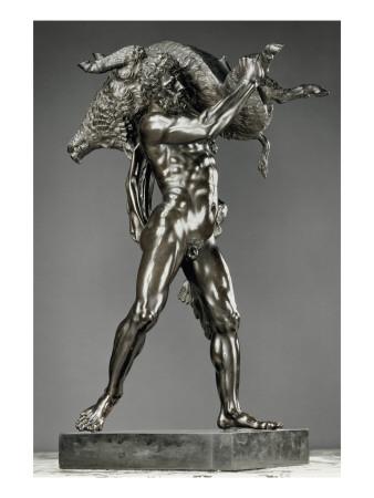 Hercule Et Le Sanglier D Erymanthe Giclee Print Pietro Tacca Art Com