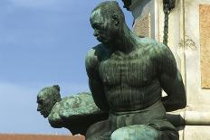 Monument of the Four Moors, Detail of the Sculptural Group, Micheli Square-Pietro Tacca-Giclee Print