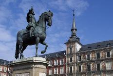 Spain, Madrid, Plaza De Oriente, Equestrian Statue Monument to Philip IV of Spain-Pietro Tacca-Giclee Print