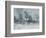 Piette's House at Montfoucault, Snow Effect, 1874-Camille Pissarro-Framed Giclee Print