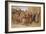 Piety: the Knights of the round Table about to Depart in Quest of the Holy Grail, 1849 (W/C & Bodyc-William Dyce-Framed Giclee Print