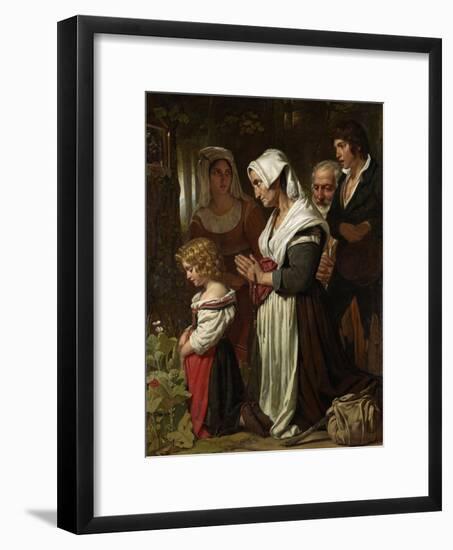 Piety-Cornelis Kruseman-Framed Art Print