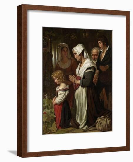 Piety-Cornelis Kruseman-Framed Art Print