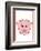 Pig - Animaru Cartoon Animal Print-Animaru-Framed Giclee Print