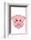 Pig - Animaru Cartoon Animal Print-Animaru-Framed Giclee Print