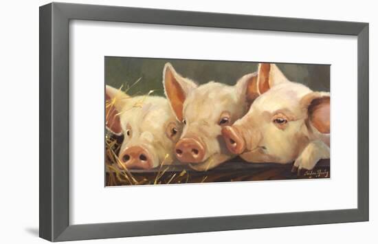 Pig Heaven-Carolyne Hawley-Framed Art Print