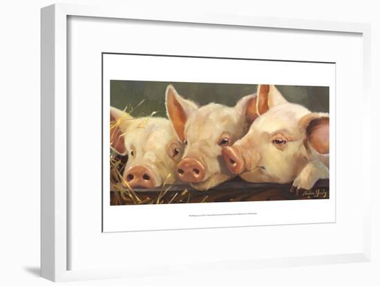 Pig Heaven-Carolyne Hawley-Framed Art Print