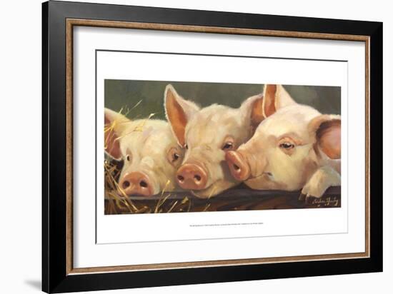 Pig Heaven-Carolyne Hawley-Framed Art Print