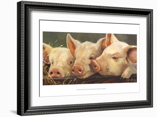 Pig Heaven-Carolyne Hawley-Framed Art Print