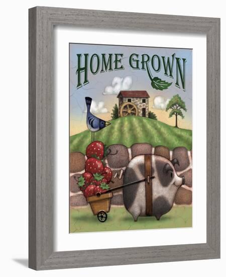 Pig HG-Margaret Wilson-Framed Giclee Print