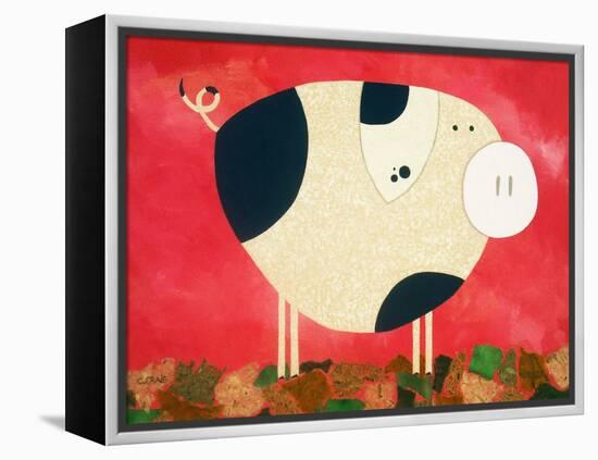 Pig Newton-Casey Craig-Framed Stretched Canvas