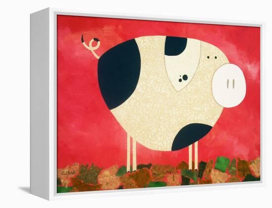 Pig Newton-Casey Craig-Framed Stretched Canvas