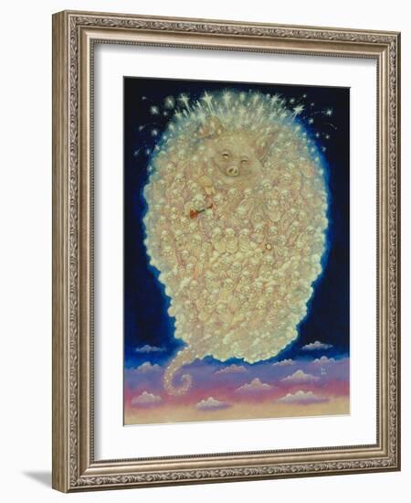 Pig's Heaven-Bill Bell-Framed Giclee Print