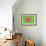 Pig with Green Apples, 2003-Julie Nicholls-Framed Giclee Print displayed on a wall