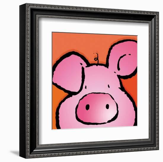 Pig-Jean Paul-Framed Art Print