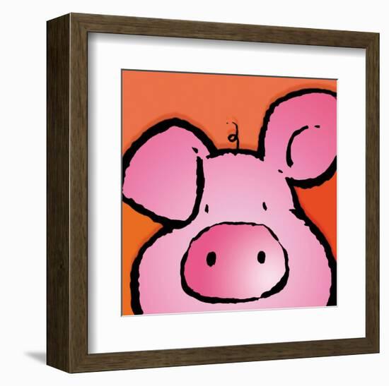 Pig-Jean Paul-Framed Art Print