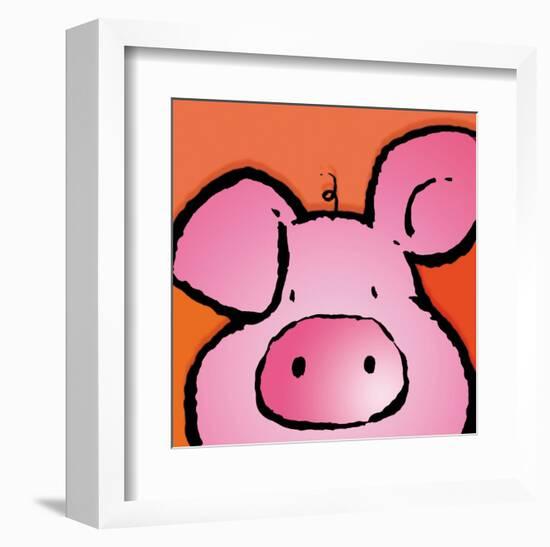 Pig-Jean Paul-Framed Art Print