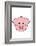 Pig-null-Framed Art Print