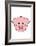 Pig-null-Framed Art Print