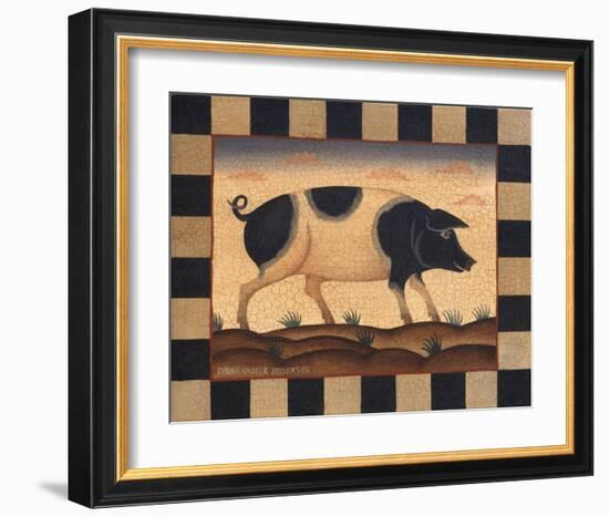 Pig-Diane Ulmer Pedersen-Framed Art Print