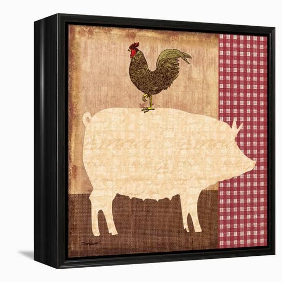 Pig-Todd Williams-Framed Stretched Canvas