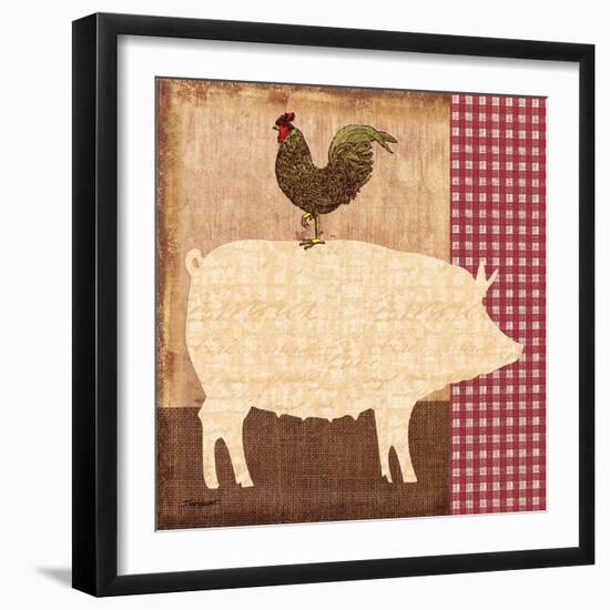 Pig-Todd Williams-Framed Art Print