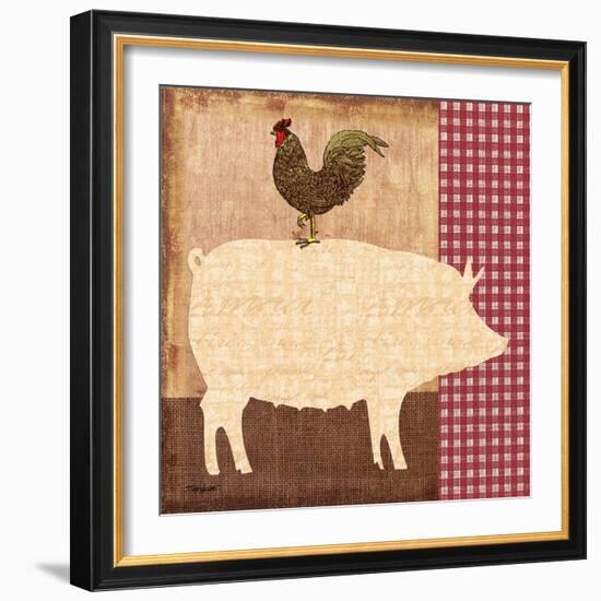 Pig-Todd Williams-Framed Art Print