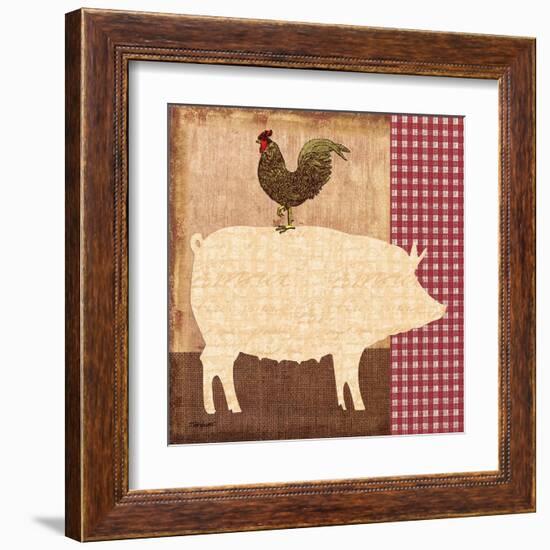 Pig-Todd Williams-Framed Art Print