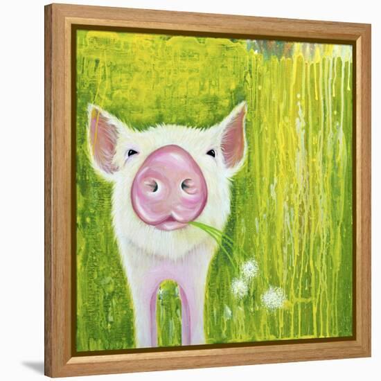 Pig-Michelle Faber-Framed Premier Image Canvas