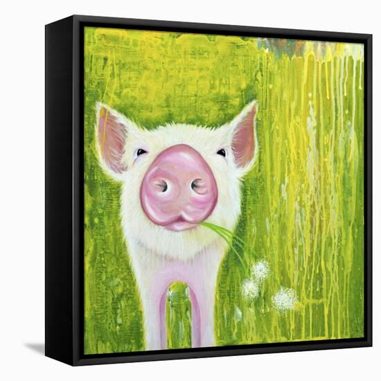 Pig-Michelle Faber-Framed Premier Image Canvas