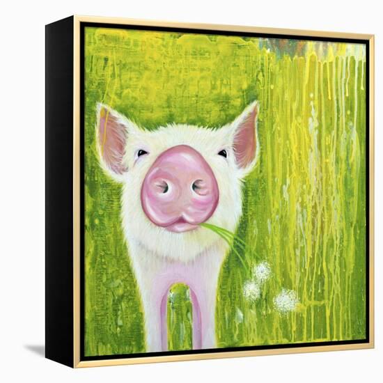 Pig-Michelle Faber-Framed Premier Image Canvas